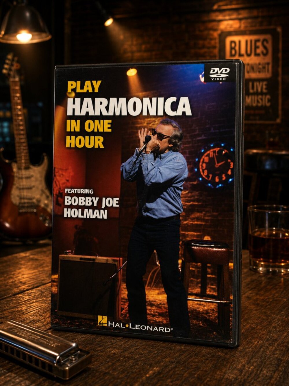 Play Harmonica In One Hour (DVD, Region 1) Very Good condition!
